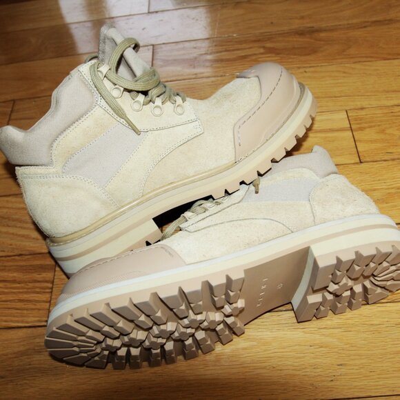 BNWT AW24 MARNI LEATHER SUEDE ANKLE COMBAT BOOTS 43 & 44 & 45 - Picture 3 of 16